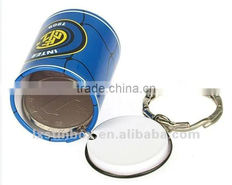 beatiful with ring tin holder key chain