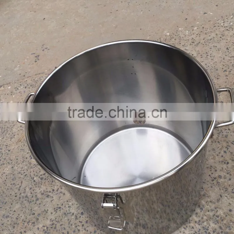 2016 new style food grade stainless steel honey storage barrel