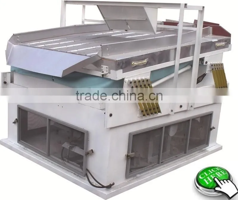 Magnetic separator for paddy wheat corn sesame quinoa barley cleaner