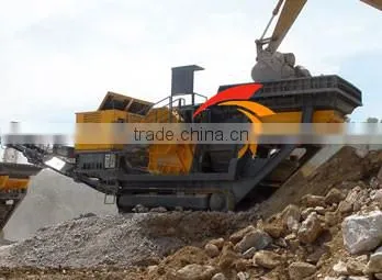 High quality stone energy-saving vertical composite mobile stone crusher