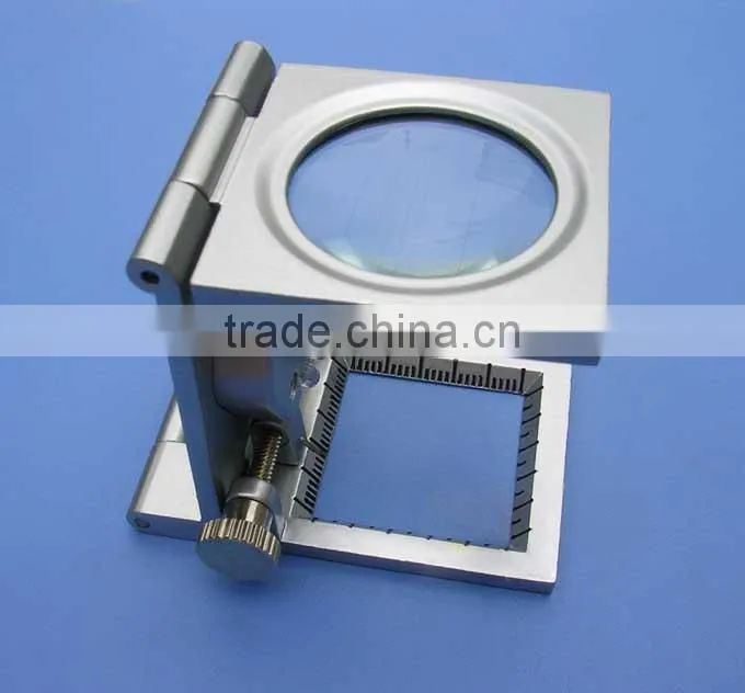 wholesales Metal Folding Magnifier with high quality ,for promotion,custom color