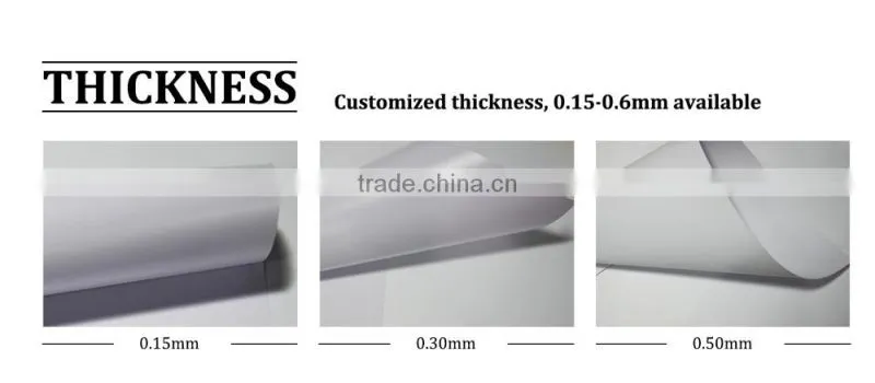 PVC BioPVC plastic pvc sheet for card making