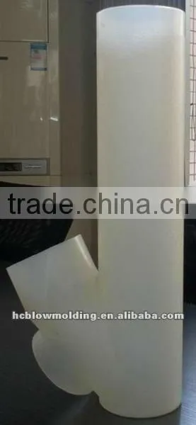 OEM Blow Molding Large diameter plastic pipe PE water Pipe Elbow Hui zhou factory