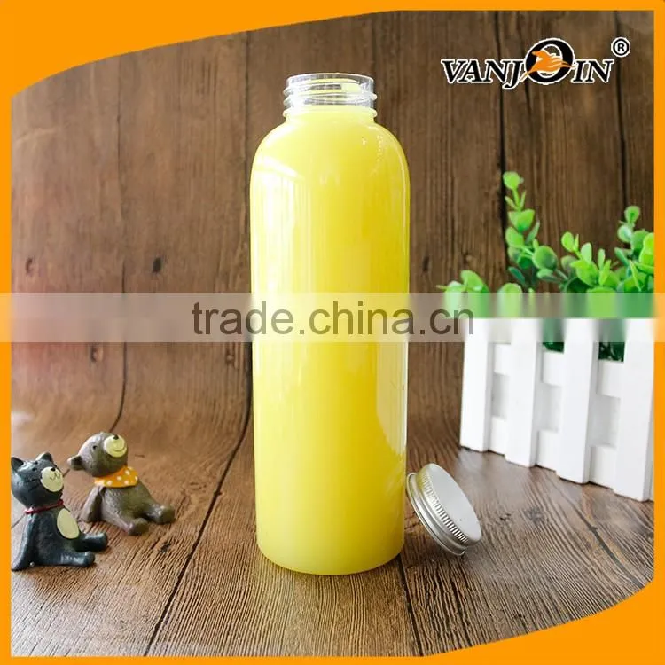 16 Oz. Empty Clear Plastic Juicing Bottles