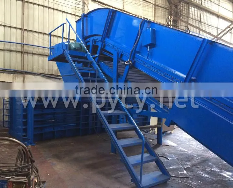 BYB-150T Horizontal waste carton press machine, waste carton press machine