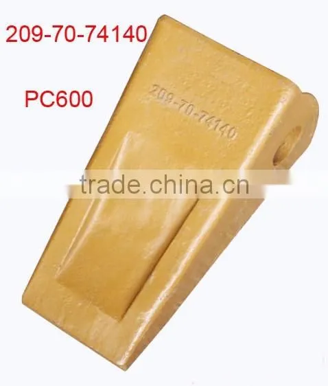209-70-74140 bucket teeth PC600 Excavator Bucket teeth