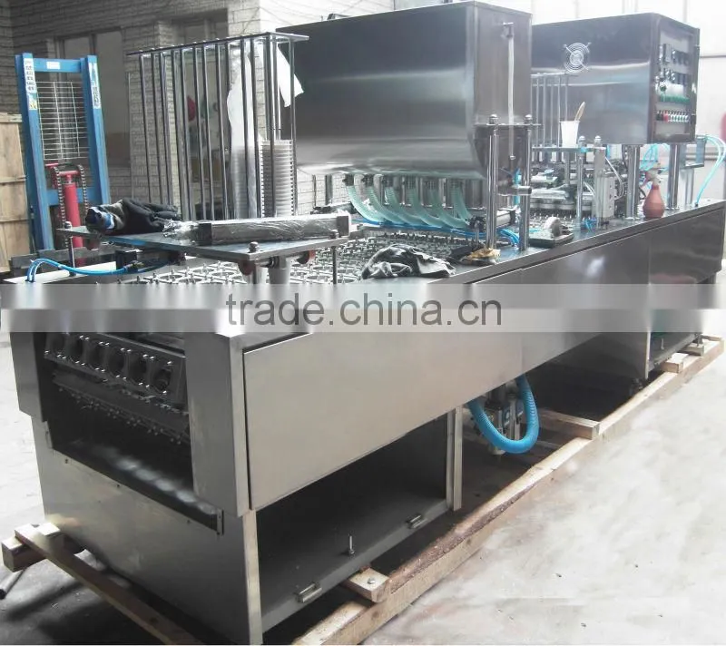 6 Line Cup Filling & Sealing Machine