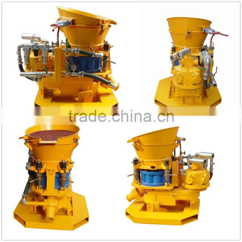 5m3/h diesel driven dry mix gunite shotcrete machine