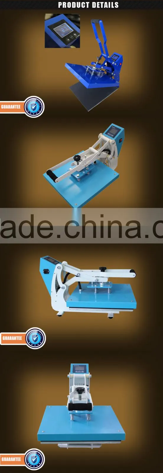 competitive price t shirt hover heat press approved tshirt heat press mashine on sale