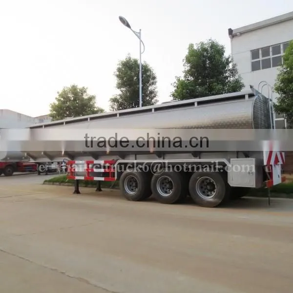 CLW 3 Axles Stainless Steel Oil Semi Trailer 42000L