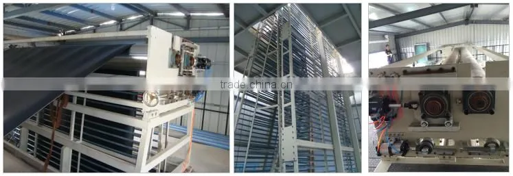 UV block 6m hdpe pond geomembrane liner production line