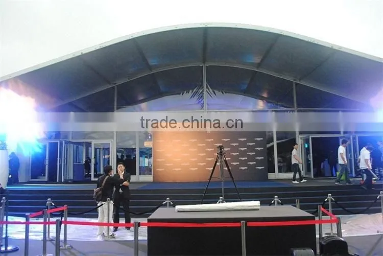 White canopy clearspan aluminum frame tent company