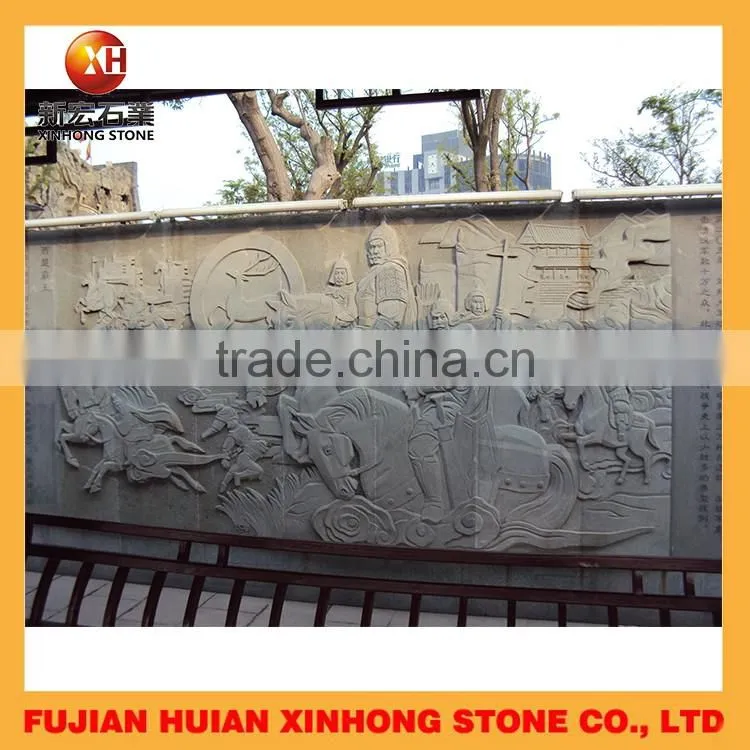 Wall relief sculpture for hero monument