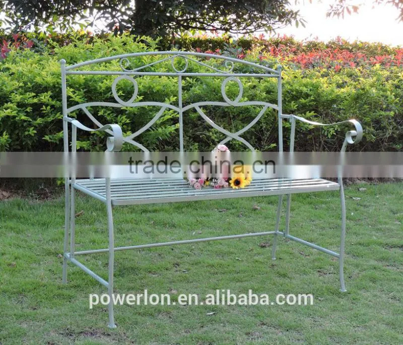 Powerlon Romantic Wrought Irons Lover's Benches