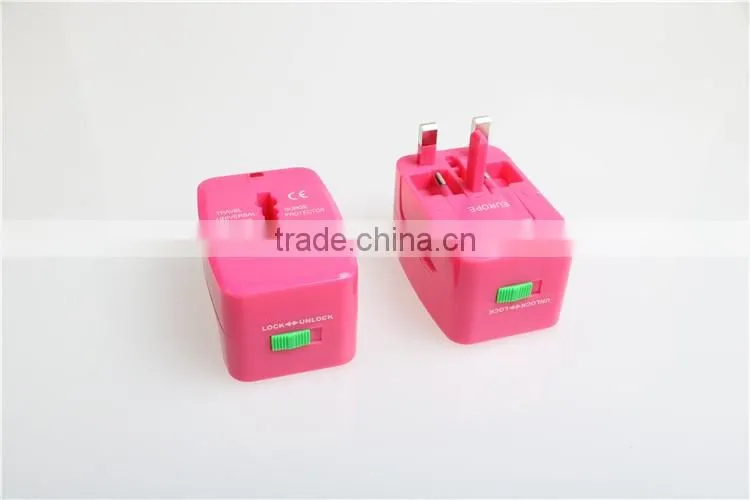 2016 HOT New Corporate Gift for VIP Customer unviersal travel adapter for Travel Gift Business