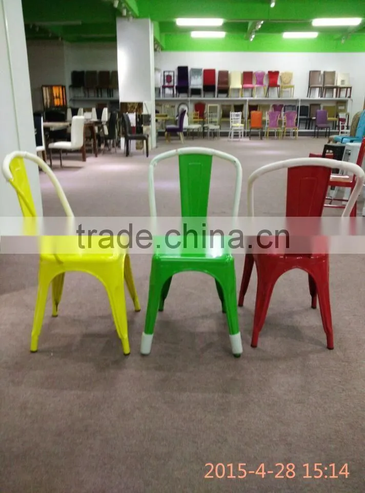 Vintage Industrial Chair iron chair with garden furniture