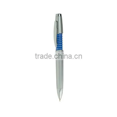 Fashional ballpoint pen with spring for office use