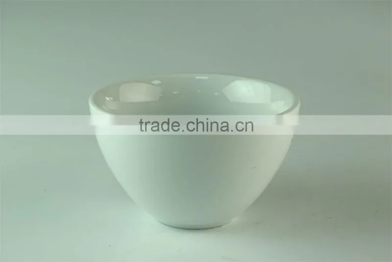 Cheap white ceramic bowl/porcelain bowl in stock for wholesale