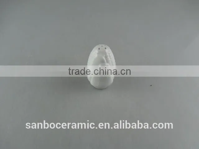 Cheap Wholesale Ceramic Salt and Pepper Shaker with Corn Shape