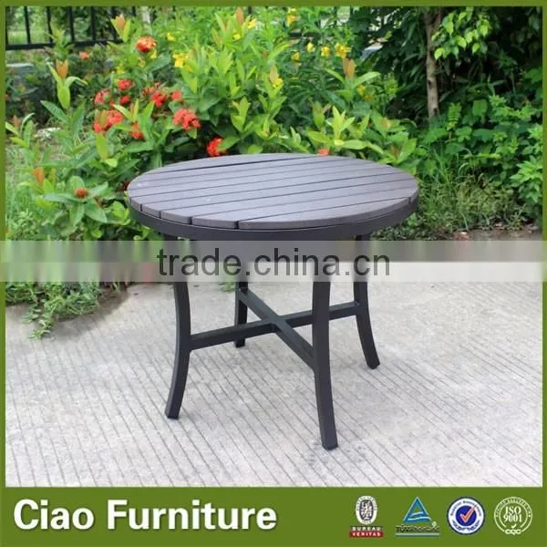 Modern round teak wooden teapoy designs