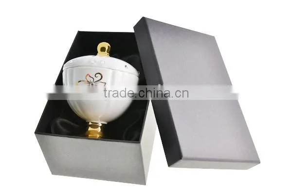 fashionable fashion silver jewelry gift wedding box glass set display with Crystals from SWAROVSKI