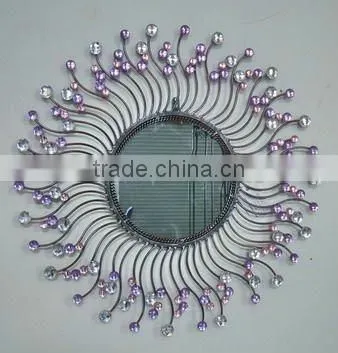 fashion metal wall mirror