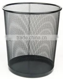 Hotel room metal Mesh Trash Can