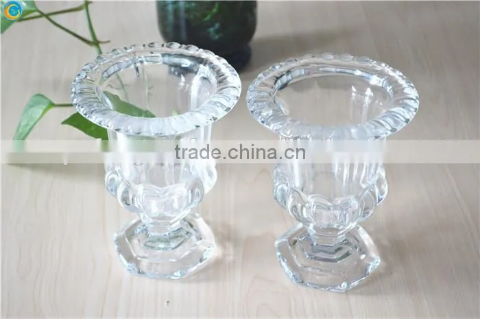 European wrought iron candlestick