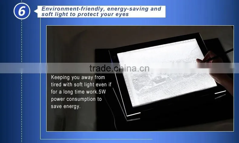 original adjustable A4 drawing projector led tablet copy tracing board for kids