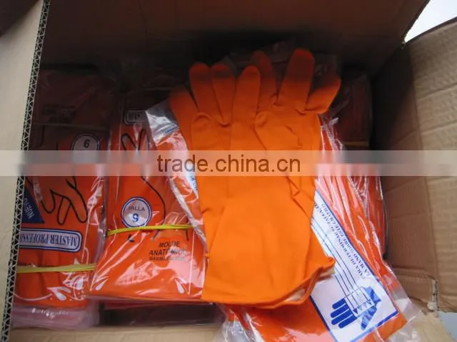 With 5 Years Experence Latex Household Gloves