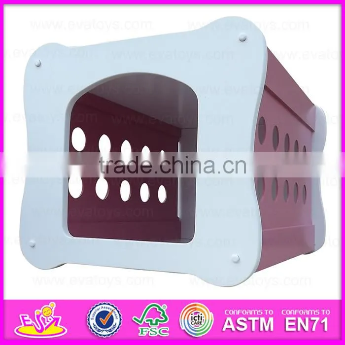 2015 Comfortable wooden dog bed,Wholesale high quality luxury pet dog beds,Hot sale rectangle wooden dog beds W06F004B