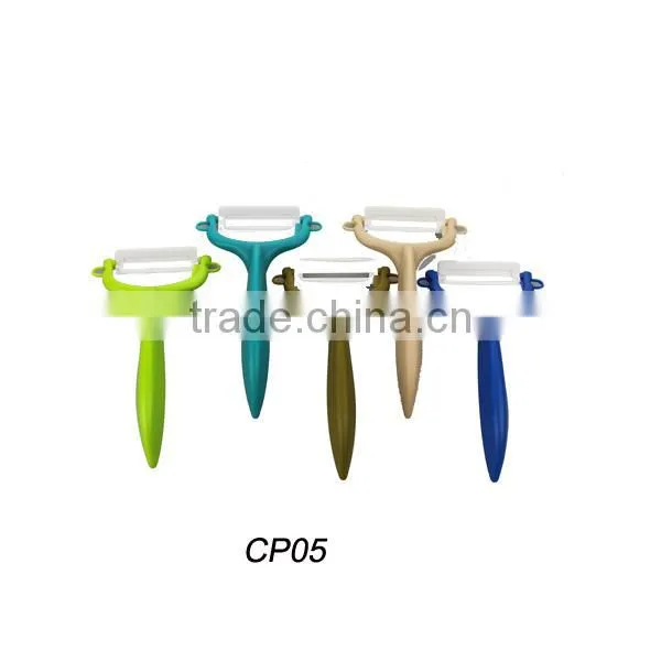 Promotional Colorful Man shape Ceramic Peeler