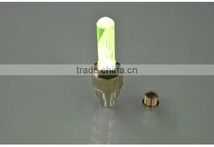 2016 new Bike Cycling Wheel Tire Tyre Valve led light Colorful LED Flash Light Lamp
