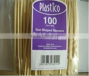 Natural Bamboo teppo skewers