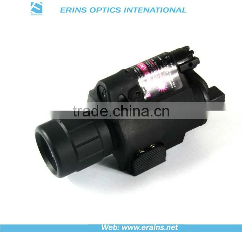 Lightweighted Plastic housing red laser sight and 200 lumens CREE Q5 LED flashlight combo
