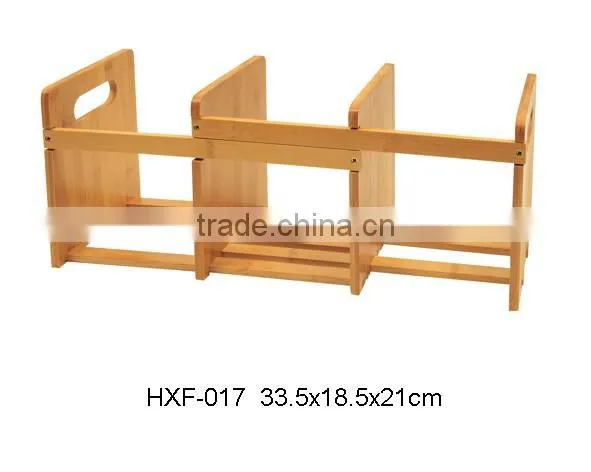 China Eco-friendly Bamboo Bookshelf for desktop