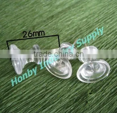 Decorative 26mm Transparent Large Giant Plastic Push Pins