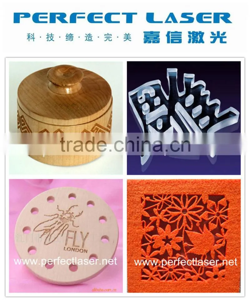 2015 hot selling 60W/ 80W/ 100W/ 120W/ 150W acrylic Fabric wood foam board laser cutter for sale