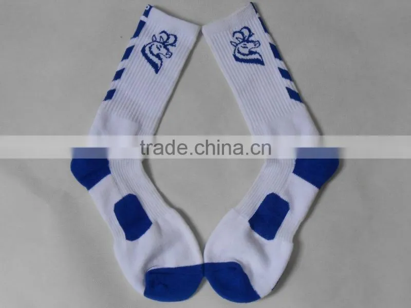 High Quality Logo Printed Basketball Elite Socks