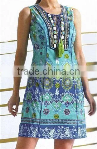colorful ladies short top