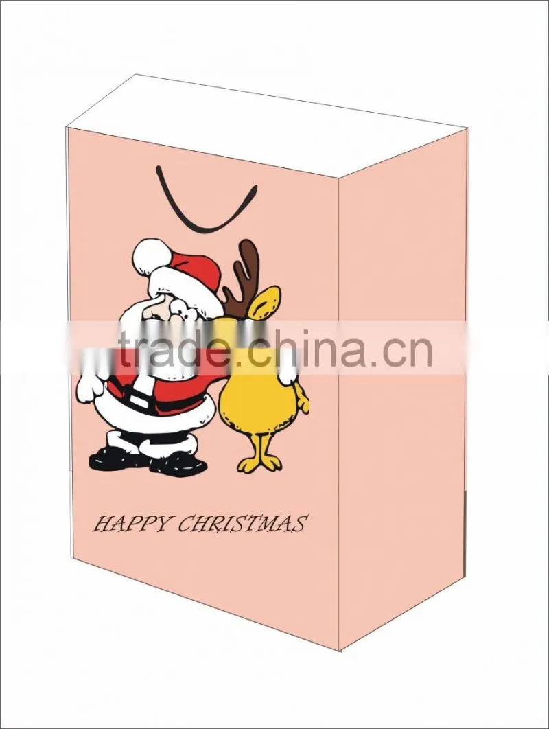 Gift Packaging bag with floral design