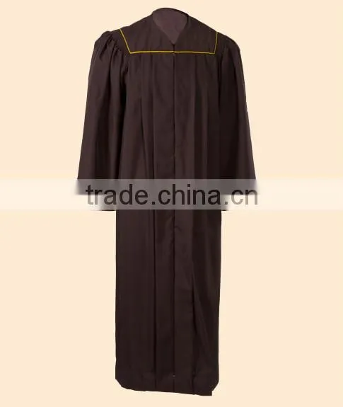 High school/university graduation clothes with graduation gown/hood/cap