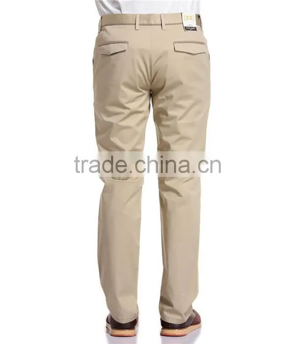 High quality hot sale 100% cotton latest design pants men trousers