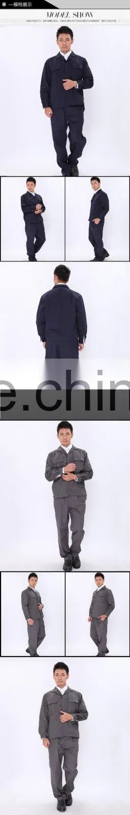 Blue Wearproof Fabric Long Sleeves Workers Summer Cooling Coat