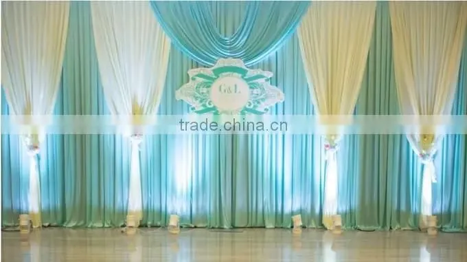 Wedding Backdrop Sparkly Photo Booth Backdrop Gold Sequin Fabric Gold Wedding Curtain with Detachable Swag
