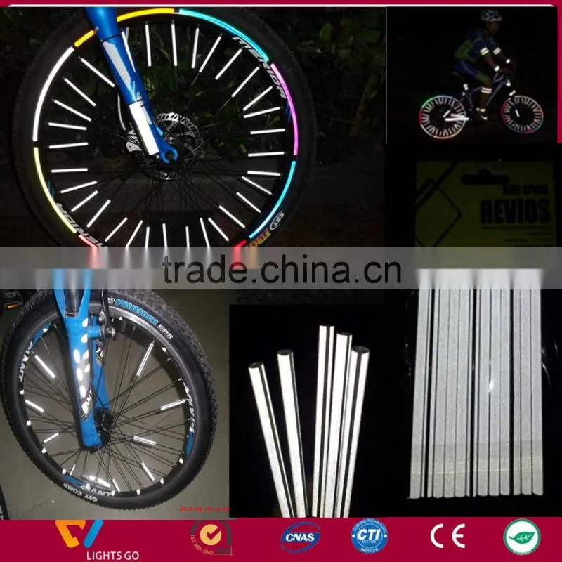 colored bicycle spokes/glow in the dark bicycle spokes/reflective bicycle spokes