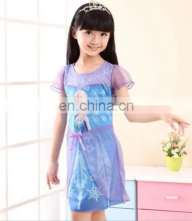 china wholesale two color beauty pattarn children's Skirt baby girls skirt