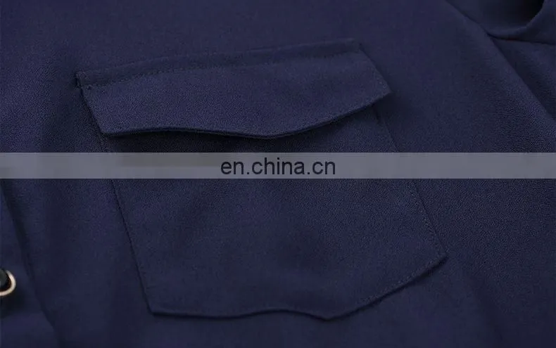 2016 new design fashion shirt dress from chinese manufacturer