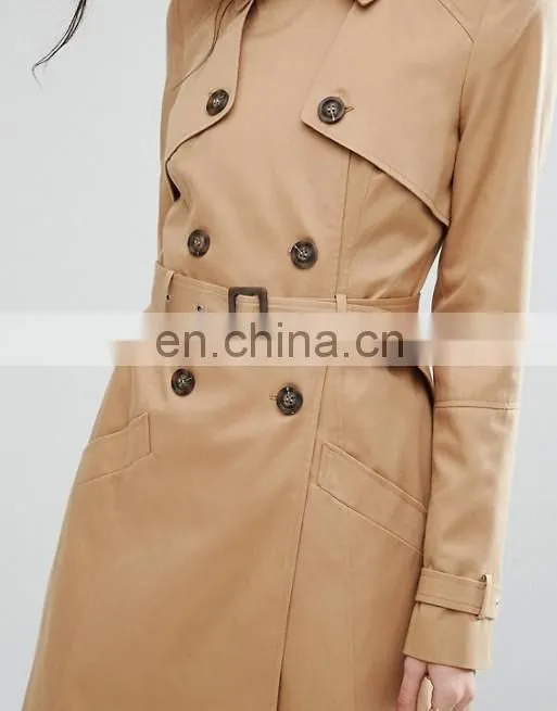 Ladies Fashion women Long Dust Coats
