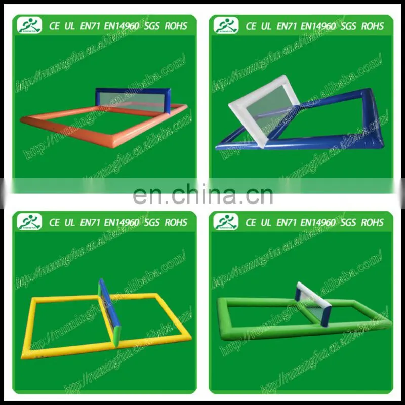 high quality inflatable volleyball court,inflatable volleyball court,outdoor volleyball court for games